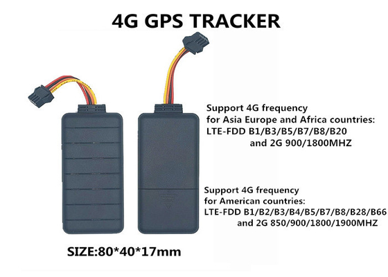 ACC SMS 2D RMS 4G GPS Tracker 200mAh Protocol 4g Vehicle Tracker