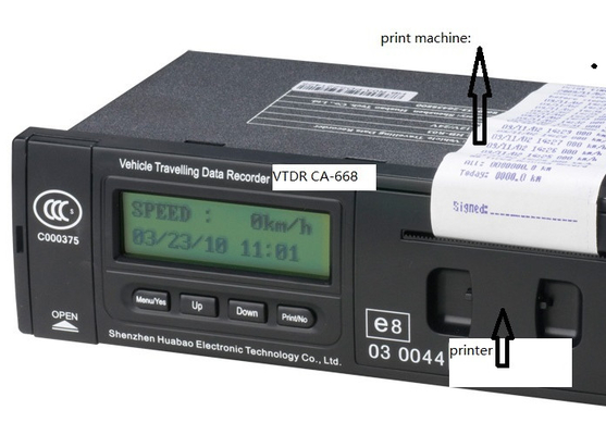 Self Check Mobil Black Box Recorder, Perekam Data Mobil Untuk Geo - Fence / Overspeed Alert