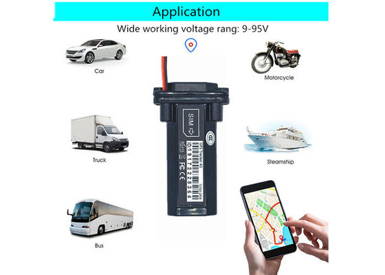 4G 9-95V dc Motor Gps Tracker Mini Tahan Air Mendukung Deteksi Pengapian ACC